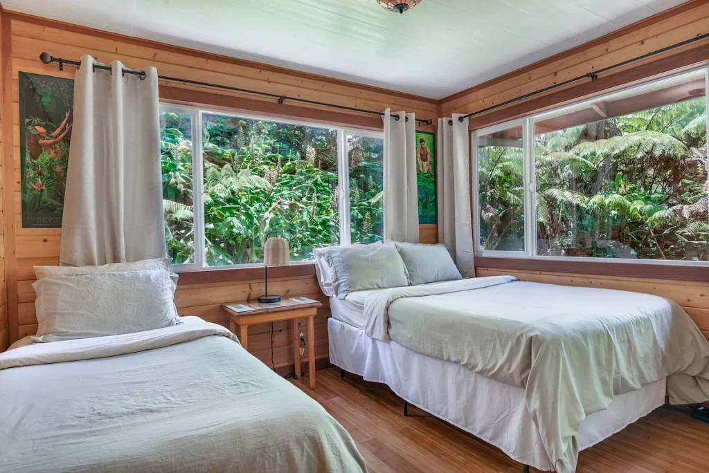 volcano hawaii house two bed bedroom
